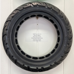Compatible Segway Ninebot Electric Scooter Solid Rubber Tyre