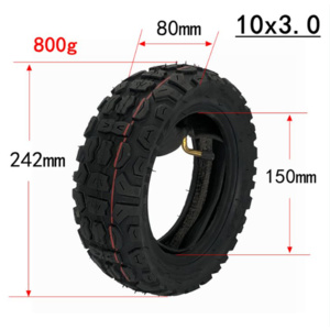 CST Electric Scooter Wide Profile Off Road Tyre 10x3 Inch - 255/80mm